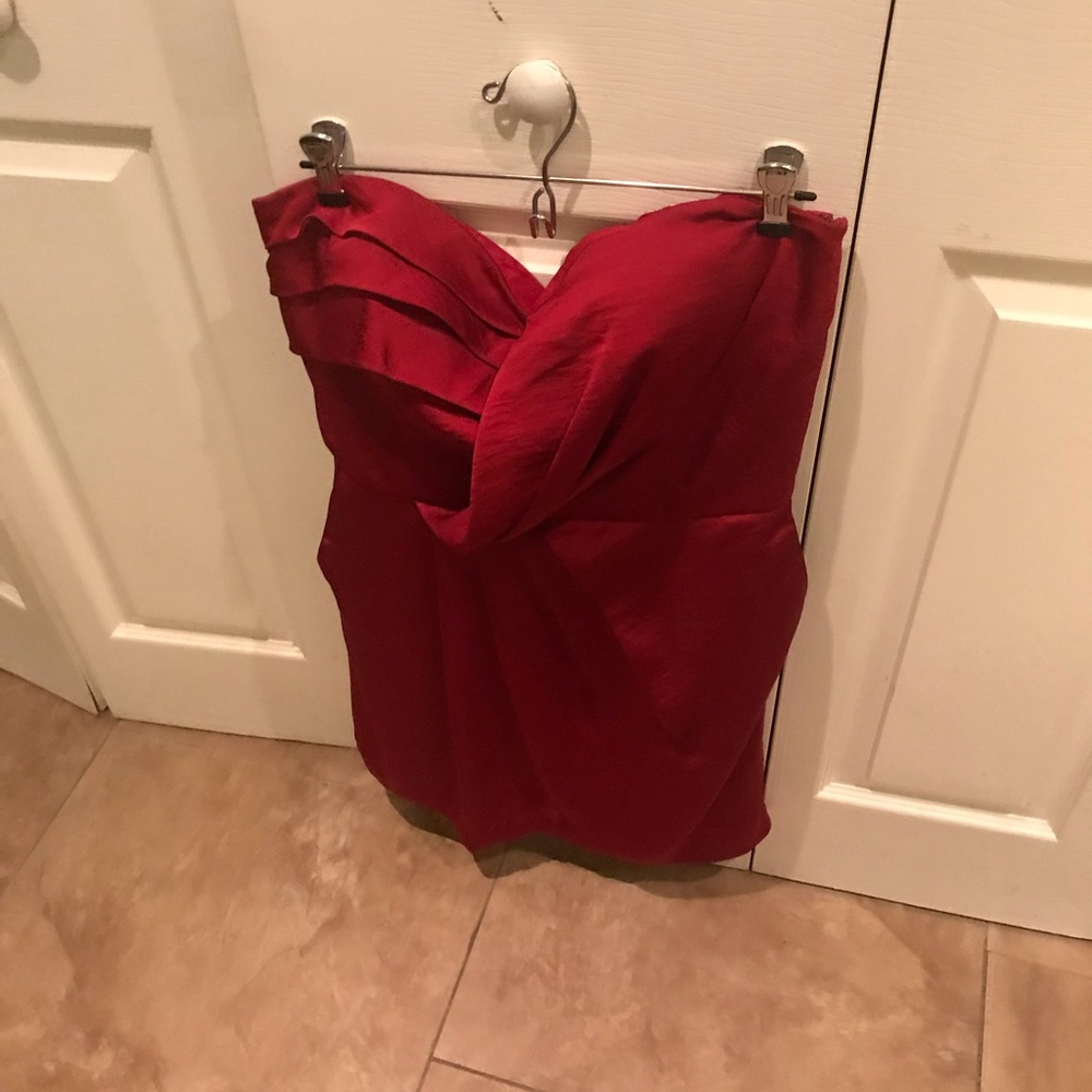 Strapless BCBG Holiday Dress! 12! Sweetheart neck!